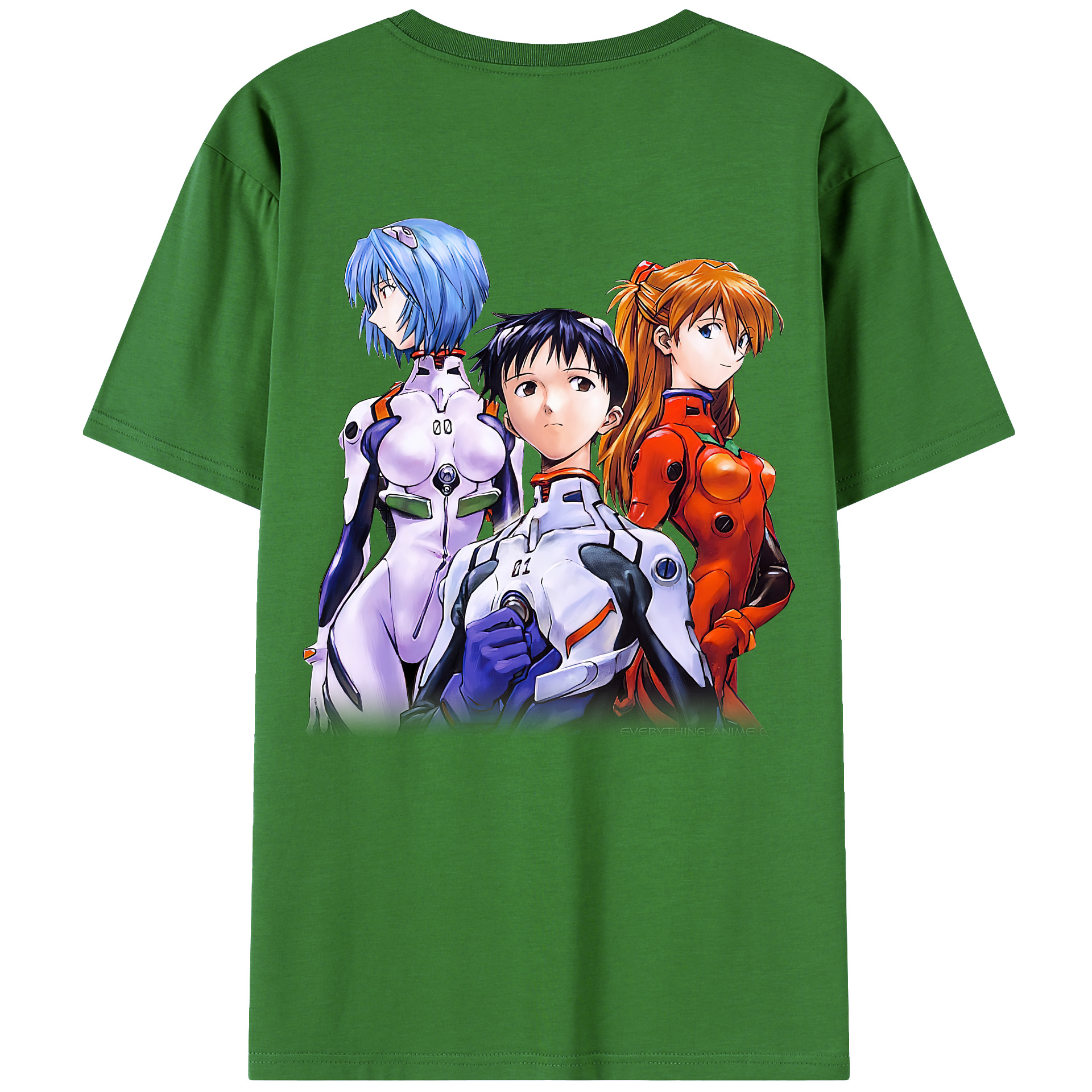 （画像用） EVA 新世紀エヴァンゲリオン レディース半袖Tシャツ(バックプリント)